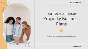 房地产与租赁：房地产业务计划