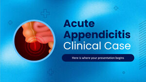 Cas clinique d'appendicite aiguë