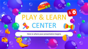 Centre de jeu et d'apprentissage