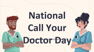 يوم الاتصال الوطني بطبيبك