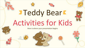 儿童泰迪熊活动