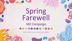 Campaña MK de despedida de primavera