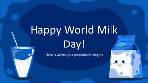 世界牛乳デーおめでとうございます!