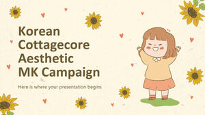 Koreanische Cottagecore Aesthetic MK-Kampagne