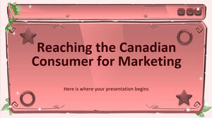 Reaching the Canadian Consumer for Marketing