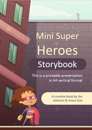 Mini Super Eroi Carte de povești