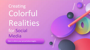 Creating Colorful Realities for Social Media