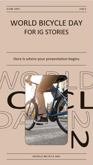 世界自行车日！