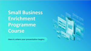 Small Business Enrichment Programme Course