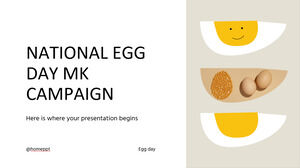 Campagne MK de la Journée nationale de l'œuf