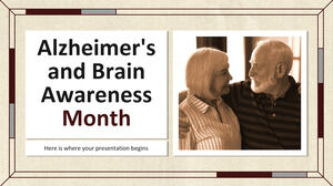 阿尔茨海默病和大脑意识月