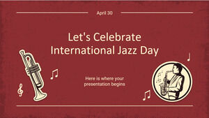 Feiern wir den Internationalen Jazztag