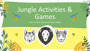 Dschungelaktivitäten und Spiele