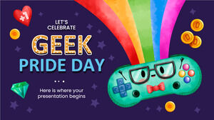 دعونا نحتفل بيوم Geek Pride