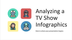 Analizando la infografía de un programa de televisión
