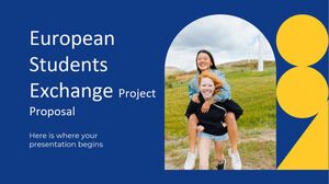 اقتراح مشروع تبادل الطلاب الأوروبيين