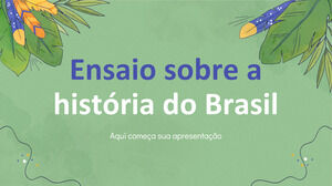 Essay on the History of Brazil