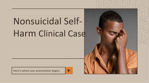 Caso clínico de autoagresión no suicida