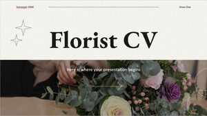 Florist CV