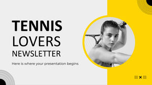 Tennis Lovers Newsletter