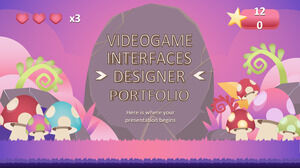 비디오 게임 인터페이스 디자이너 포트폴리오