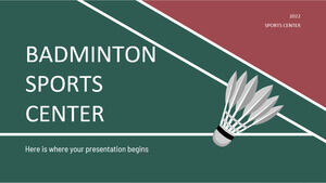 Centro sportivo di badminton