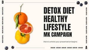 Dieta Detox Estilo de Vida Saudável Campanha MK