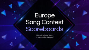لوحات نتائج مسابقة الأغاني الأوروبية
