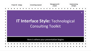 IT Interface Style: Technological Consulting Toolkit