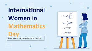 Giornata Internazionale delle Donne in Matematica