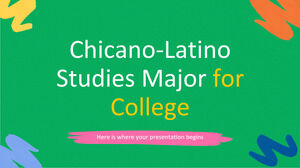 Специальность по чикано-латиноамериканским исследованиям для колледжа