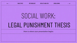 Asistență socială: Pedeapsa legală - teză
