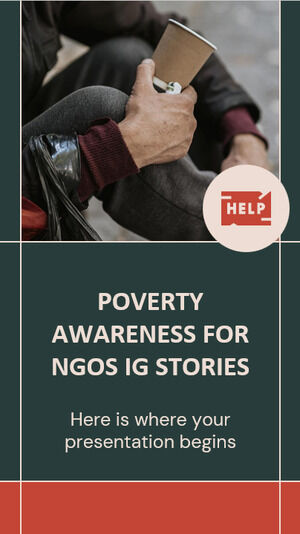 Conștientizarea sărăciei pentru ONG-uri IG Stories