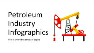 石油産業のインフォグラフィックス