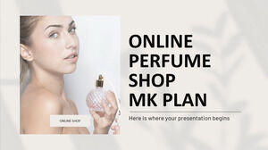 Online Perfume Shop MK Plan