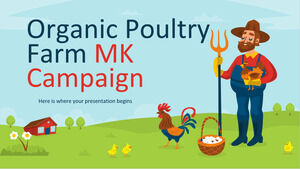Granja Avícola Orgánica Campaña MK
