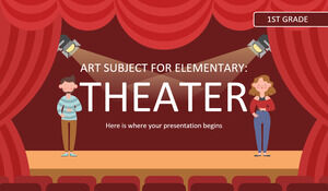 Предмет искусства для начальной школы - 1 класс: театр