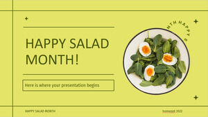 Buon mese dell'insalata!