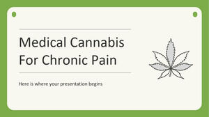 Medical Cannabis for Chronic Pain Breakthrough