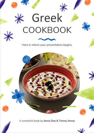 Греческая кулинарная книга