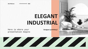 Portfolio élégant de designers industriels