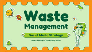 폐기물 관리 소셜 미디어 전략