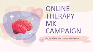 Çevrimiçi Terapi MK Kampanyası