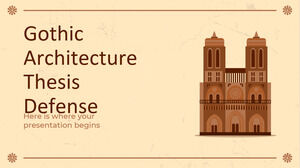 Defensa de Tesis de Arquitectura Gótica