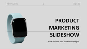 Presentación de diapositivas de marketing de productos
