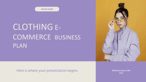 Rencana Bisnis E-Commerce Pakaian