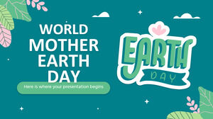 اليوم العالمي لأمنا الأرض