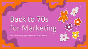 Back to 70s for Marketing