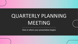 اجتماع التخطيط ربع السنوي
