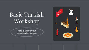 Atelier de bază turcă